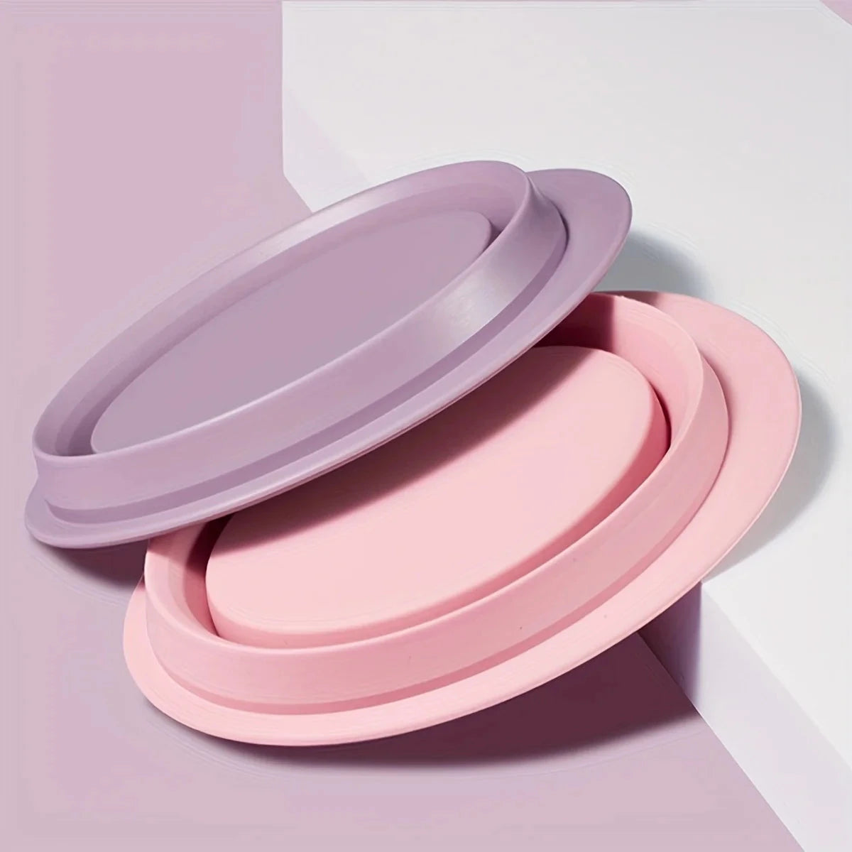 Portable Multi-Silicone Folding Makeup Brush Puff Scrub GlowCart