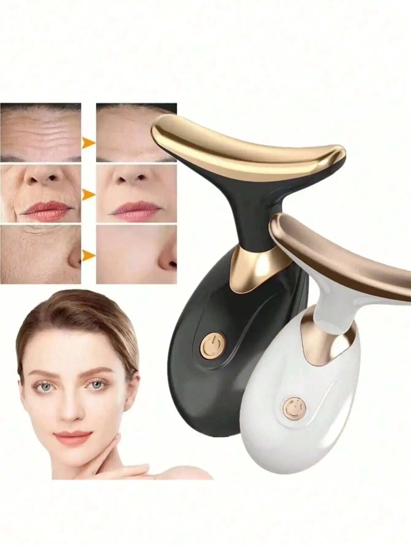 Portable Anti Wrinkle Double Chin Universal Electric Face GlowCart