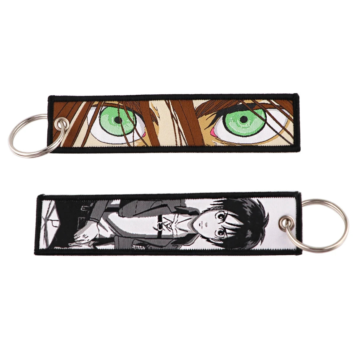 Classic Anime Cool Embroidery Key Fobs Key Tag Motorcycles GlowCart