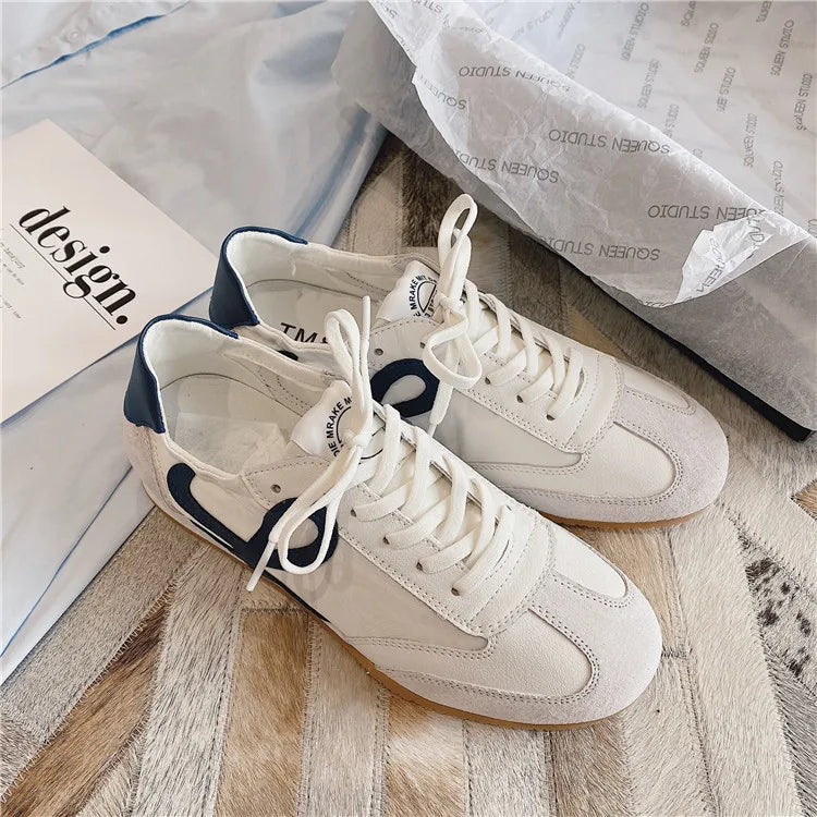 Women's Sneakers White Platform Woman Flats Sports Shoes Female Lightweight Vulcanized Shoes Ladies Casual Comfortable Trainers GlowCart