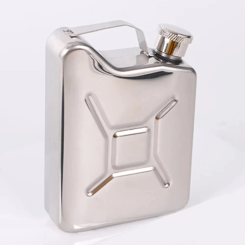 1PC Portable High Quality Wine Whisky Pot Bottle Hip Flasks Drinker Alcohol Bottle Drinkware Stainless Steel Water Reservoir GlowCart