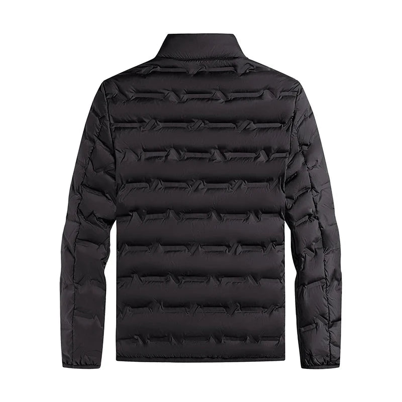 Graphene Self-heating Down Jacket Men Solid Windproof GlowCart