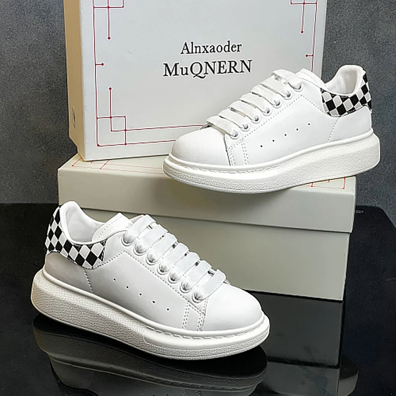 2025 Men Causal Shoes Pring Brand Spring Designer Wedges White Sneakers Platform Tenis Feminino Trainers Female Walking GlowCart