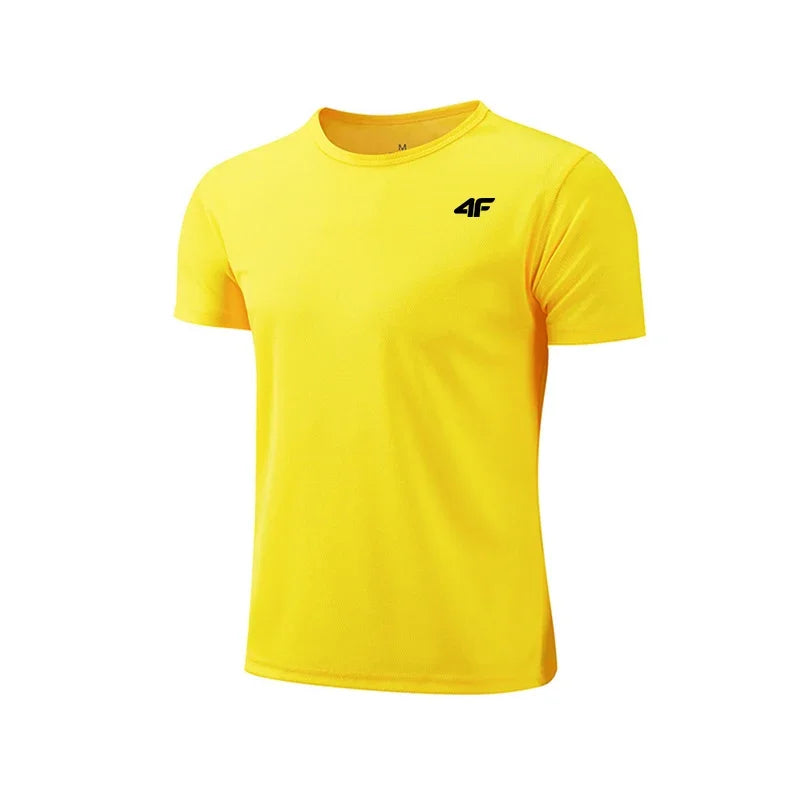 Men's Summer Exercise Trainning T-shirt High Quality