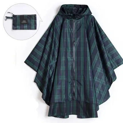 Women Men Poncho Raincoat Waterproof Tent Cover Wear GlowCart