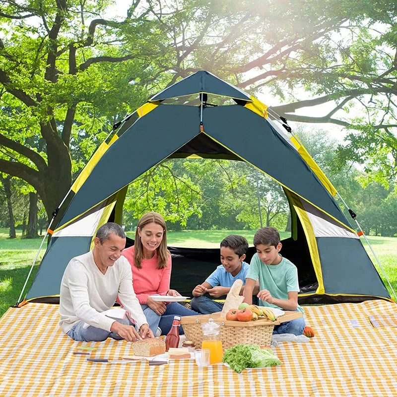 Portable Folding Automatic Tent for Outdoor Camping Picnic GlowCart
