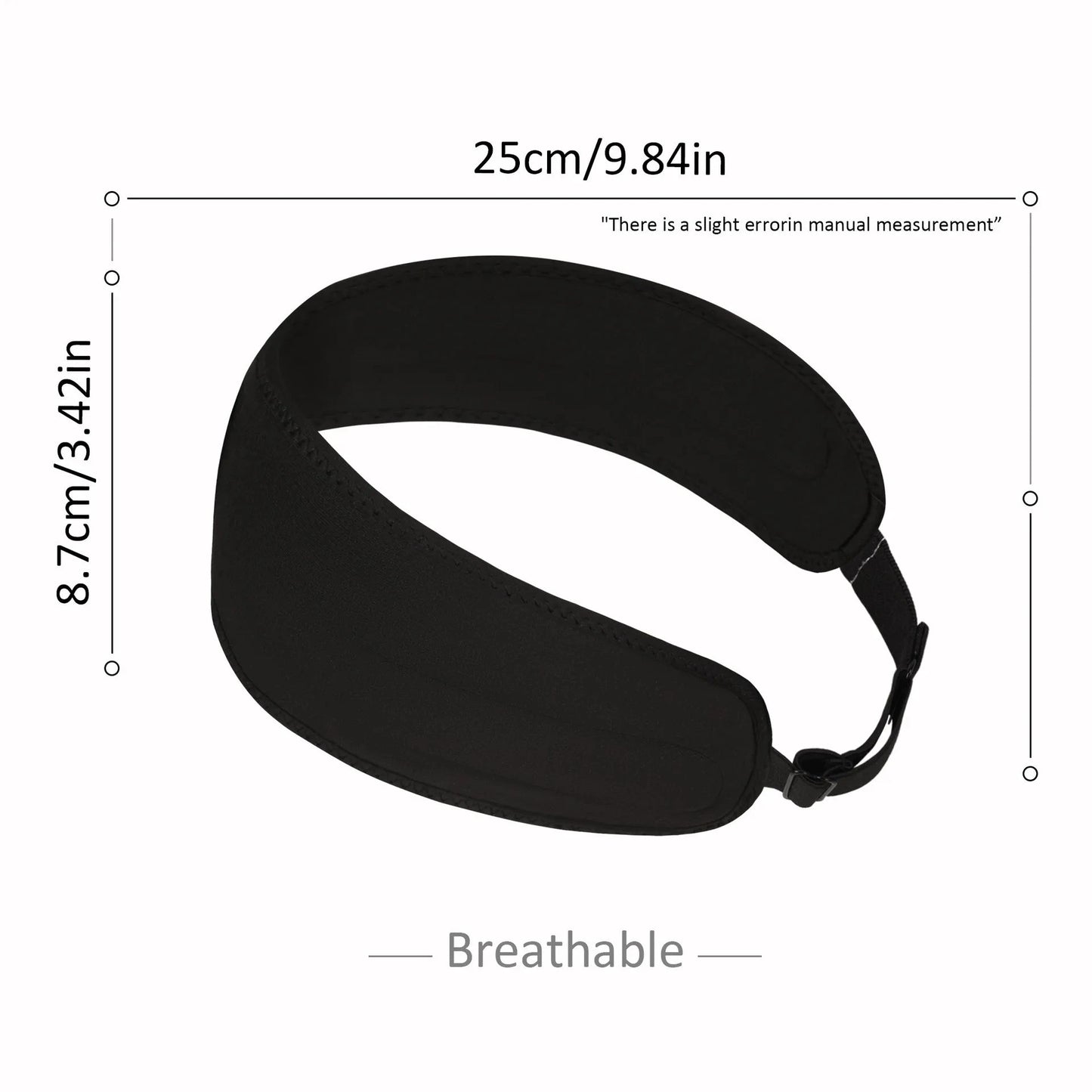 Smart Eye Mask Patch And Bluetooth Wireless Headphone 3D GlowCart