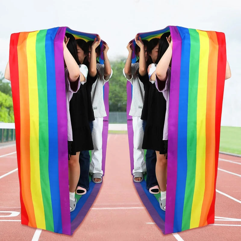 Teamwork Games Group Learning Activity Carnival Playing Run Mat For Kids Teens Adults Family Field Day Outdoor Backyard Party GlowCart