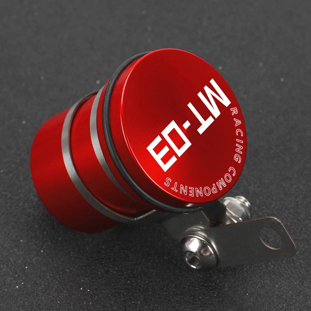 Motorcycle Brake Cylinder Fluid Reservoir Rear Front Clutch Tank Oil Fluid Cup For yamaha MT 03 MT03 MT-03 2005-2019 2018 2017 GlowCart