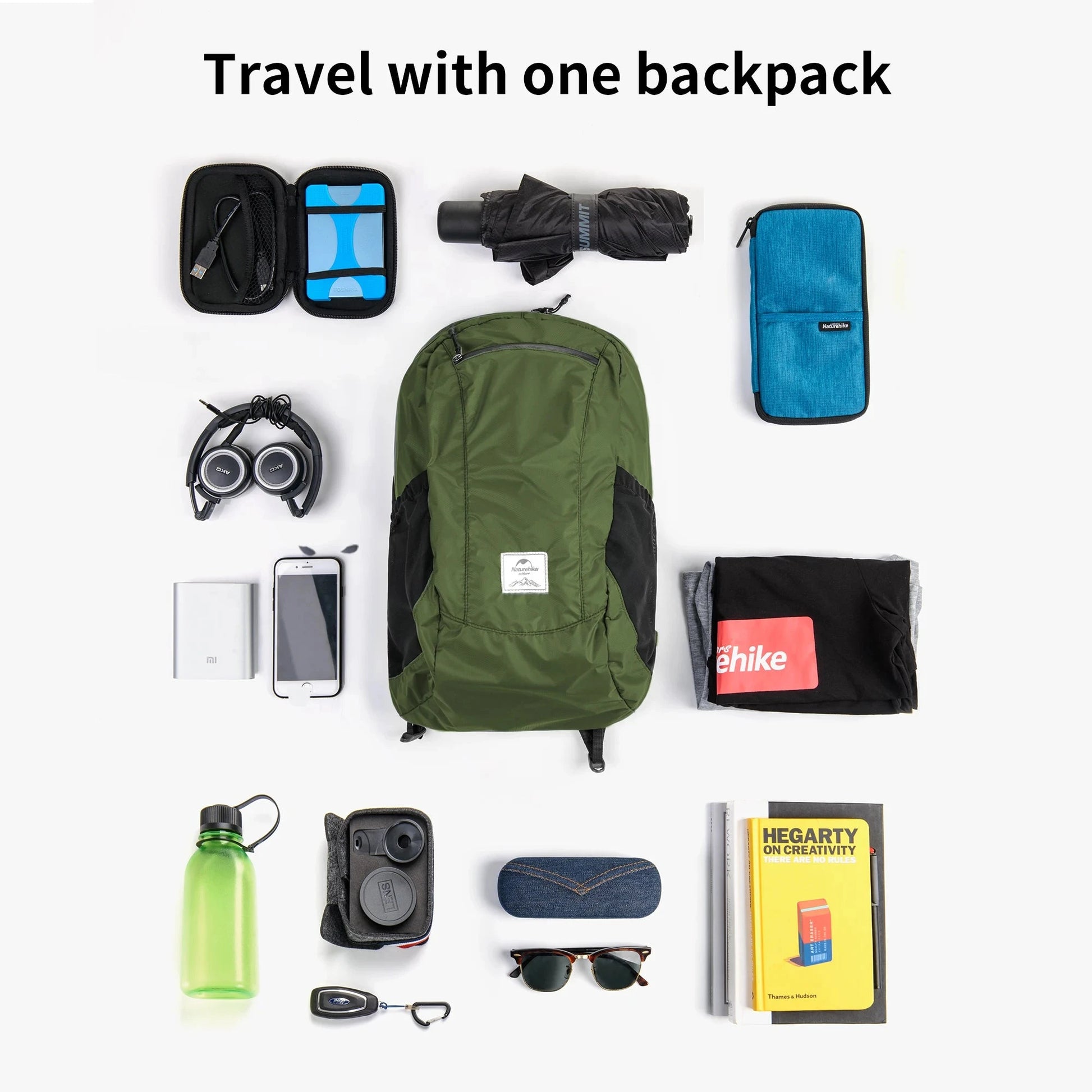 Naturehike 22L/18L Outdoor Backpack Lightweight Portable GlowCart