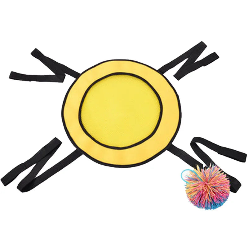 Children Outdoor Fun Sports Games Toss And Catch Ball Set Two Player Interactive Sensory Integration Toys Juegos Exterior GlowCart