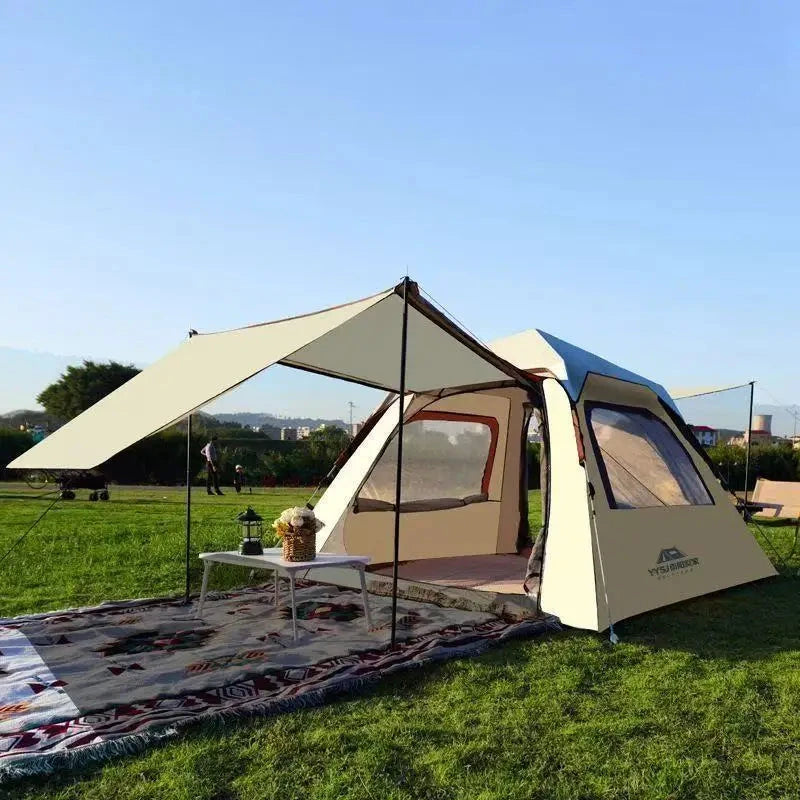 Outdoor Portable Tent With Easy Folding Thick Shading GlowCart