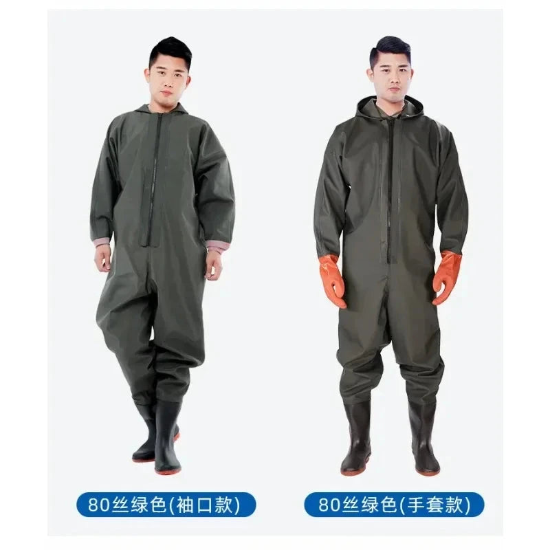 Motorcycle Raincoat /Conjoined Men Raincoat/overalls Men and GlowCart