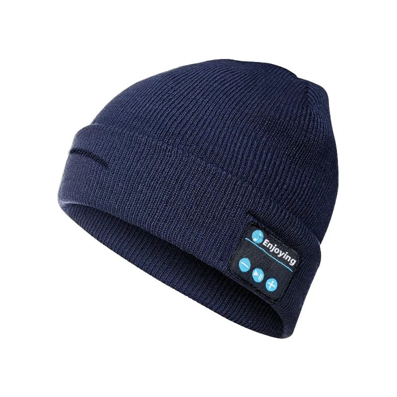 Winter Sports Bluetooth Hat Warm Beanie Music Wireless GlowCart