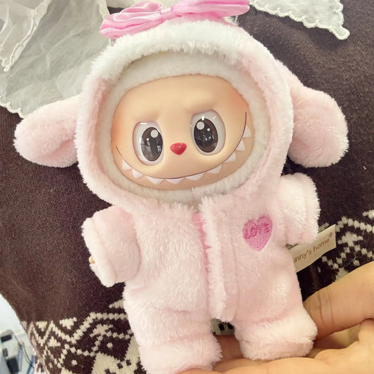 Labubu Doll Clothes Baby Penguin Onesie Labubu I II Idol