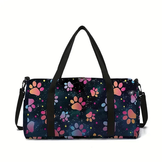 Paw Prints Large Capacity Luggage Bag for Boy and Girls Best GlowCart