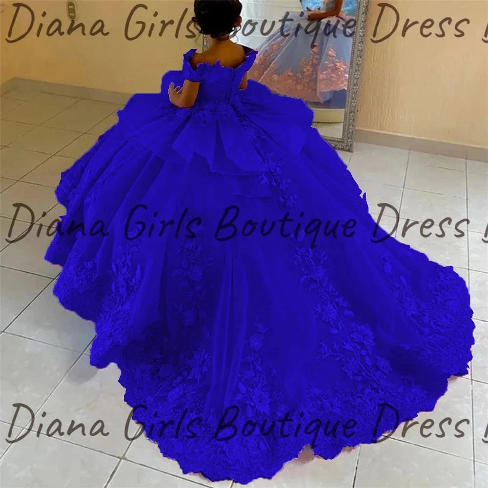 Luxurious Double Color Flower Girl Dress Wedding Dresses GlowCart