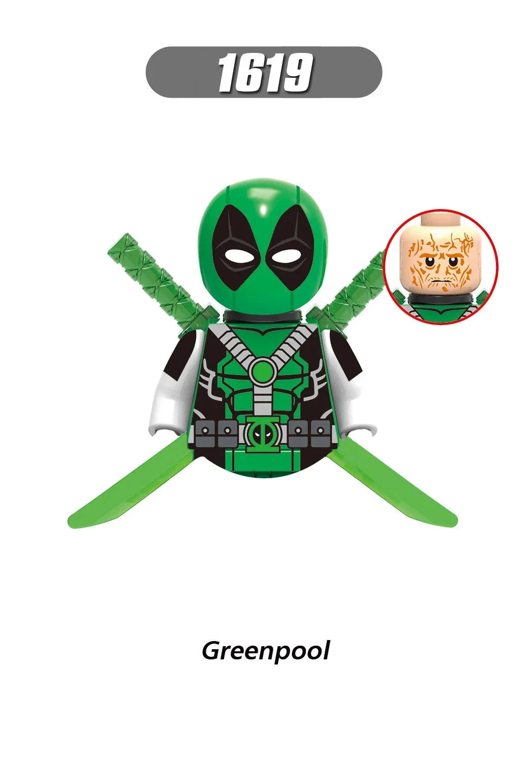 1002 Marvel Deadpool Iron Man Riot Thor Building Brick toy GlowCart