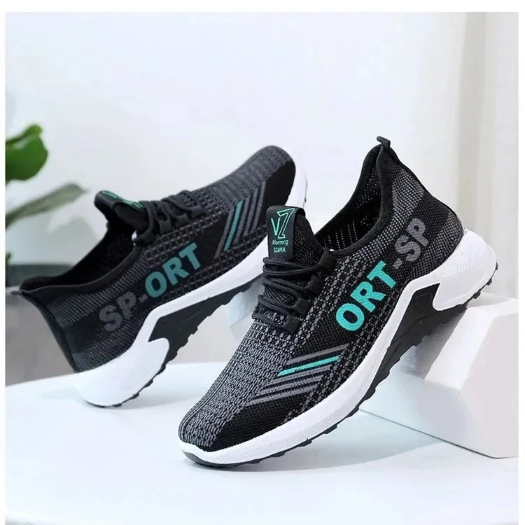 2025 Men's shoes,  fashionable sports shoes, casual GlowCart