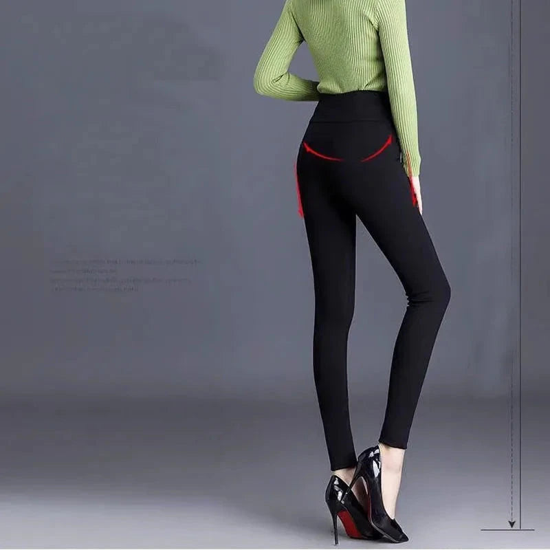 1pcs Spring Autumn Women's High Waited Leggings Comfort GlowCart