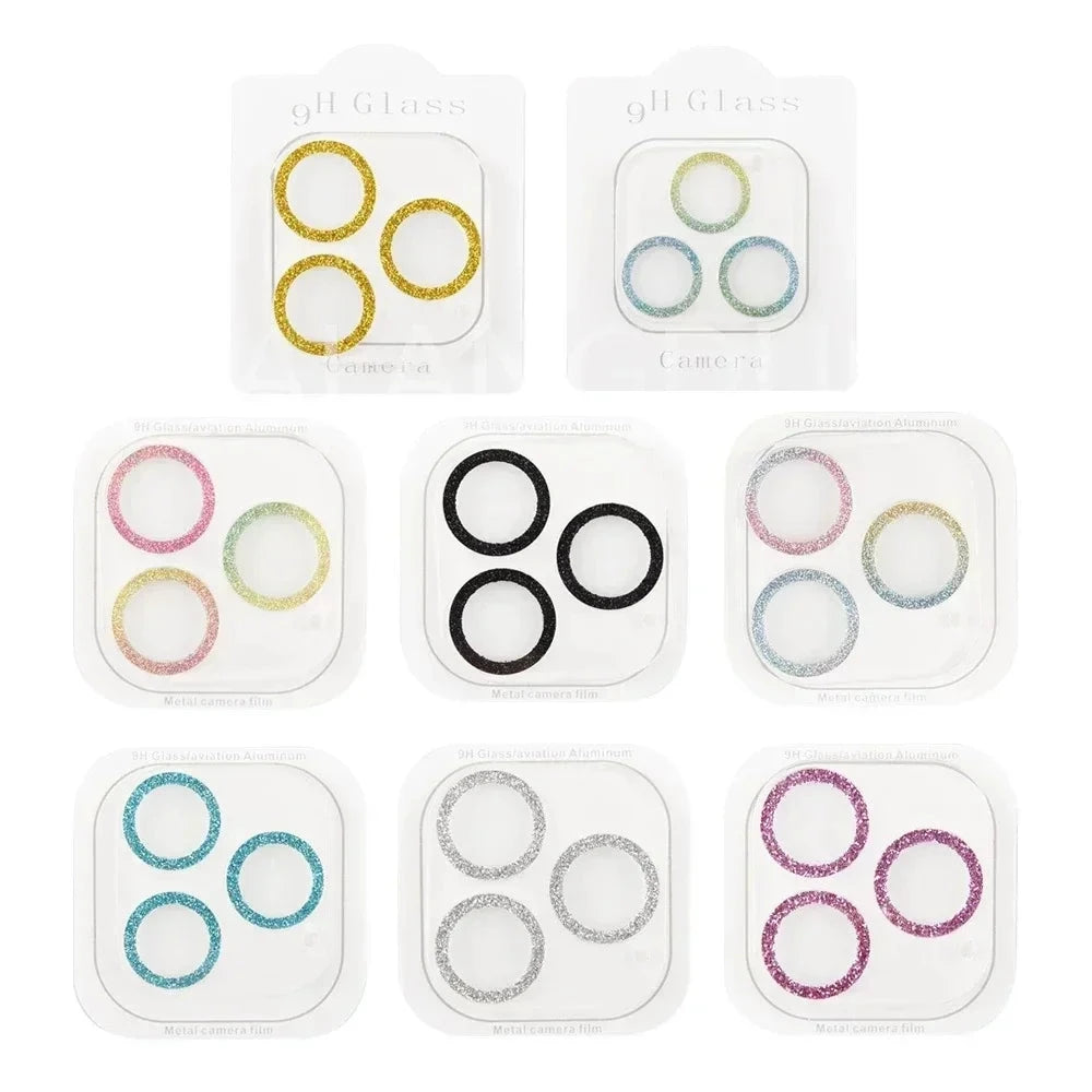 Bling Glitter Diamond Clear Camera Lens Protector Case for GlowCart