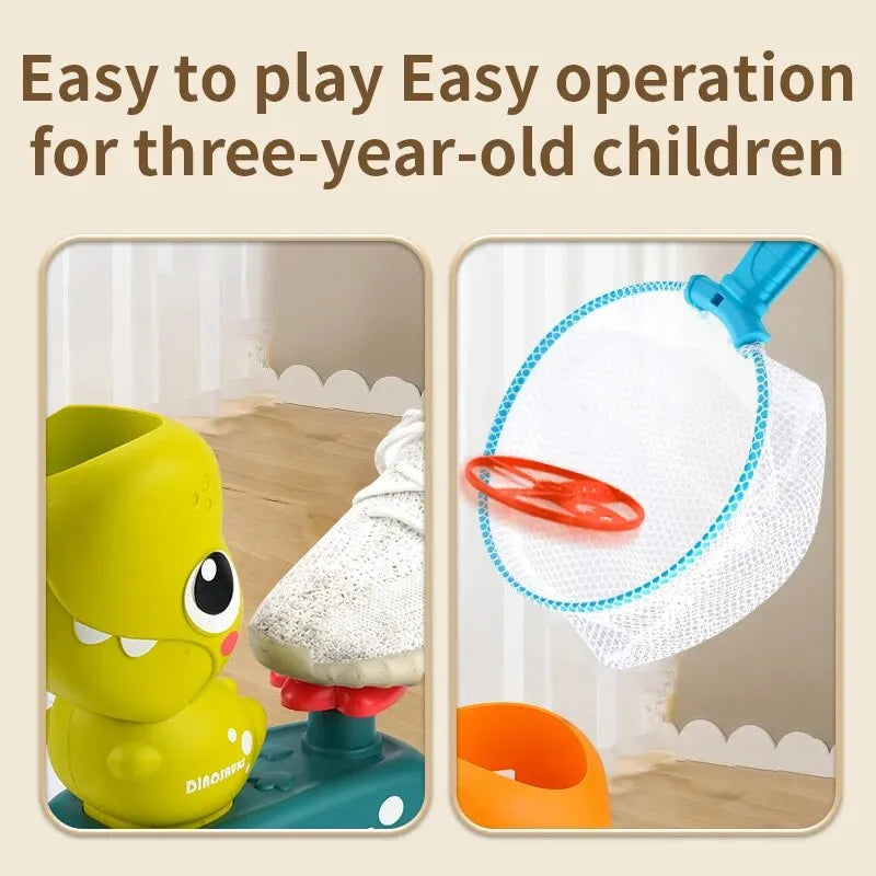 Air Rocket Launcher Toy Kids Outdoor Soaring Rocket Flying Disc Flying Saucer Foot Launcher Kids Jump Sport Games Toys GlowCart