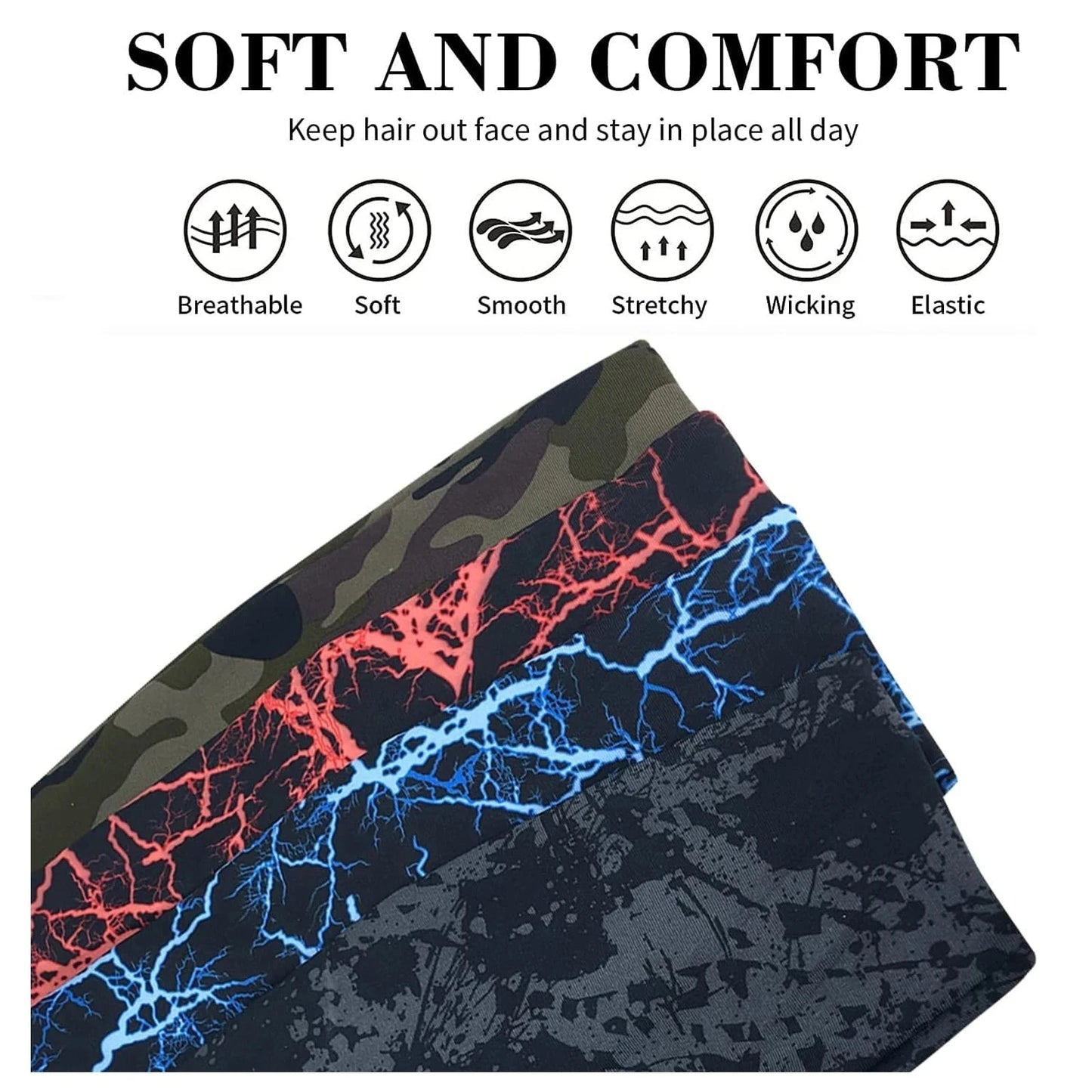 Wireless Bluetooth Headphones Unisex Sports Music Headband GlowCart