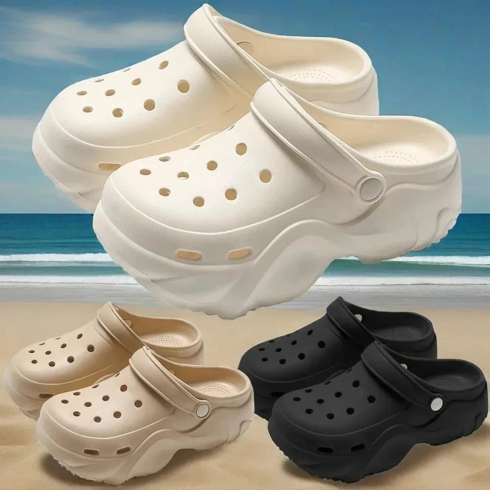 Women DIY Silver Butterfly-Knot Fashion Bow Decor Clogs GlowCart