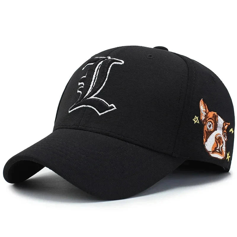 Embroidery Fitted Full Stretch Closed Letters Flexible Cap GlowCart