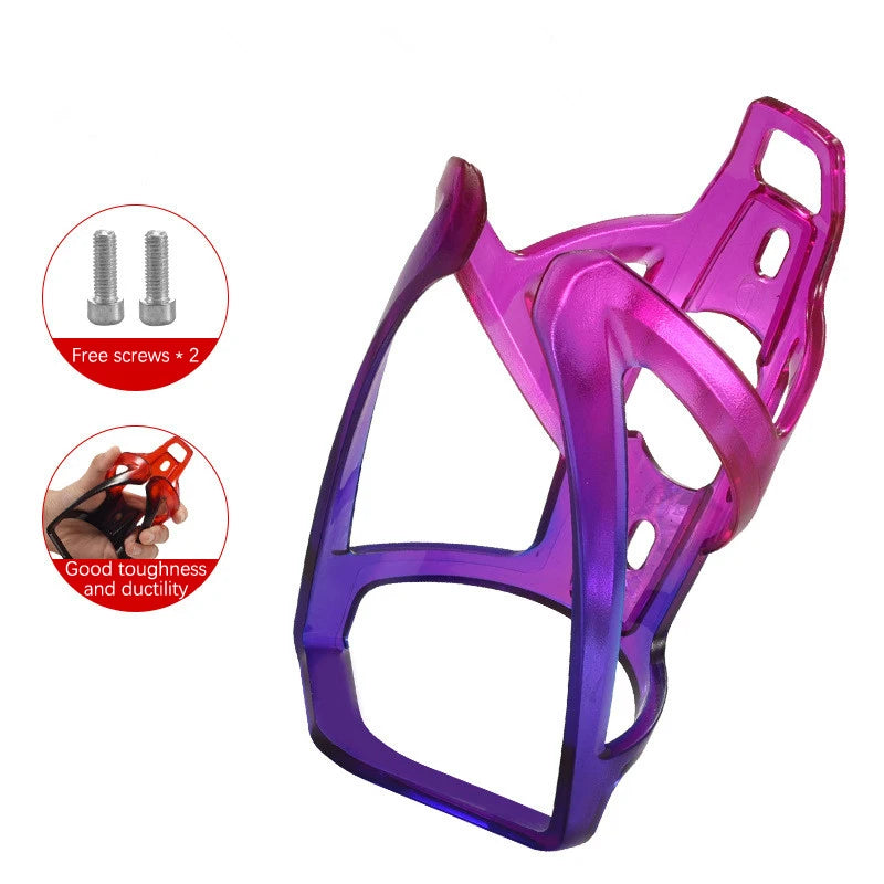 New Bicycle Water Bottle Cage Lightweight MTB Mountain Bike Bottle Holder Socket Ultralight Plastic For Road Cycling Accessories GlowCart