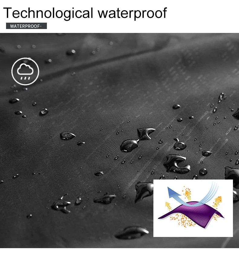 LNGXO Waterproof Hiking Jackets for Men and Women Sun GlowCart