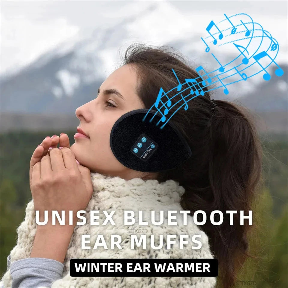 Wireless Ear muffs Bluetooth Headphones Earmuffs Winter GlowCart