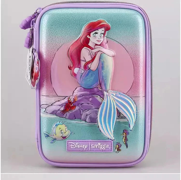 The Little Mermaid Ariel Schoolbag Elementary School Girls Children'S Large Capacity Lightweight Backpack Children's Gift GlowCart