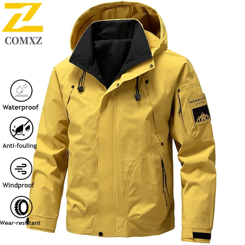 Gorpcore Men's Rainproof Fishing Jacket Autumn Large Size GlowCart