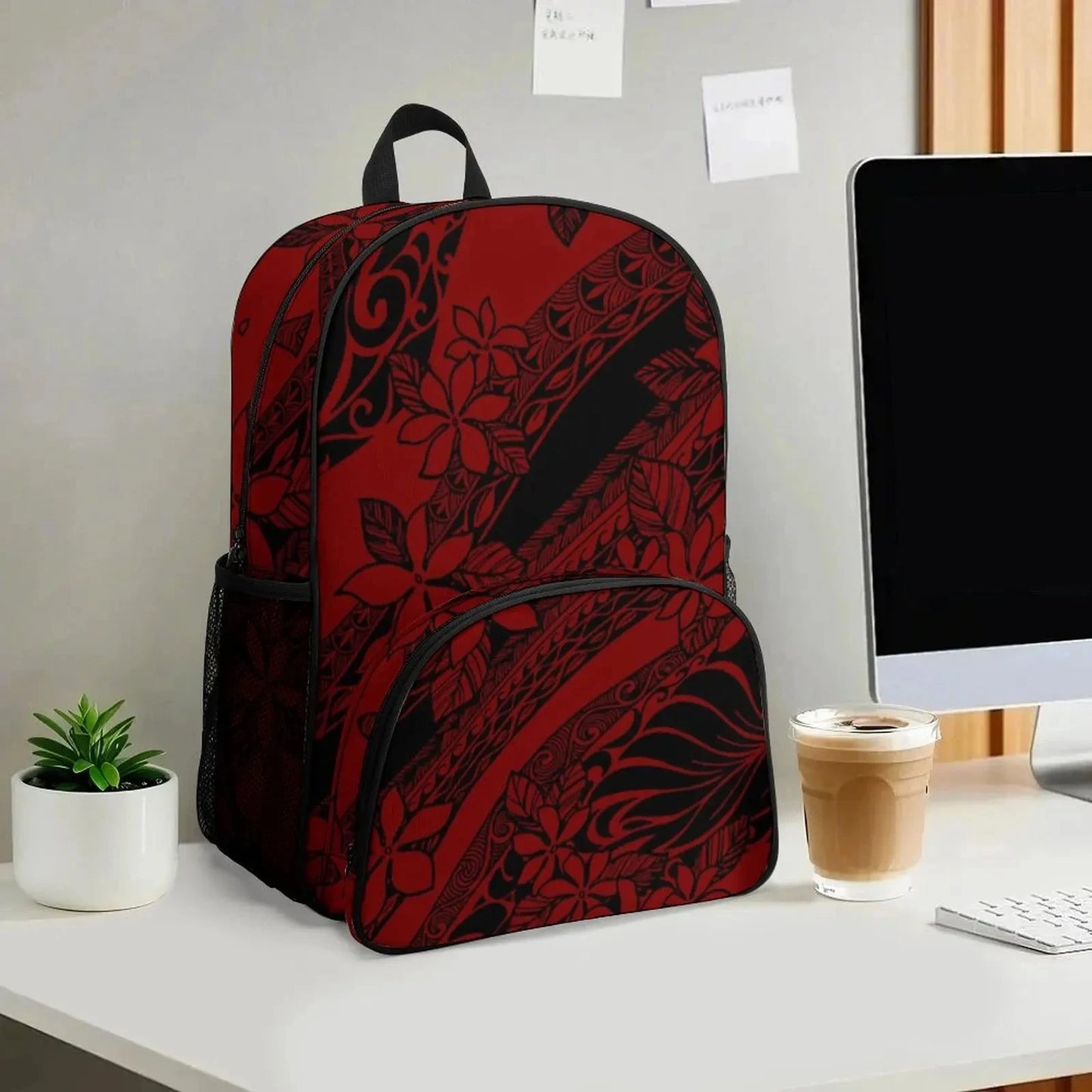 Customized Large-Capacity Backpacks With Schoolbag Patterns GlowCart