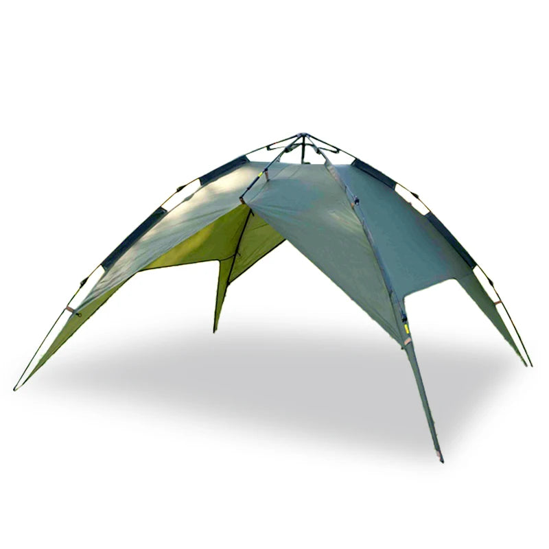 pop up camping tent 5-6 person hiking tent 5000mm waterproof