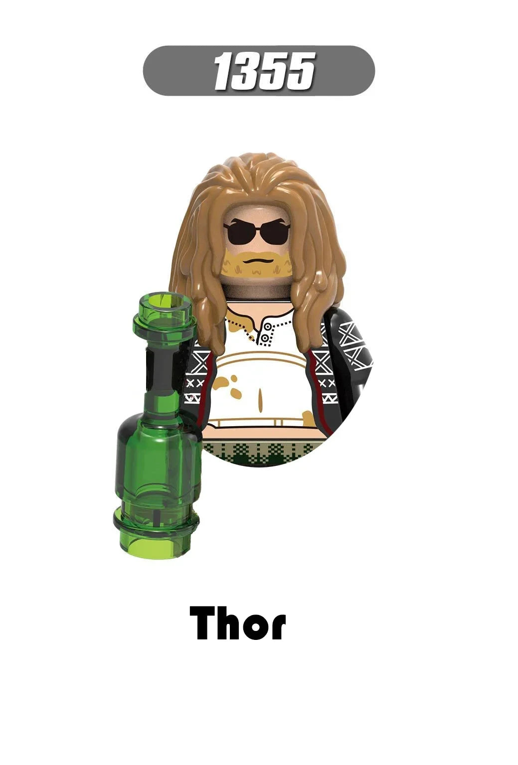 1002 Marvel Deadpool Iron Man Riot Thor Building Brick toy GlowCart