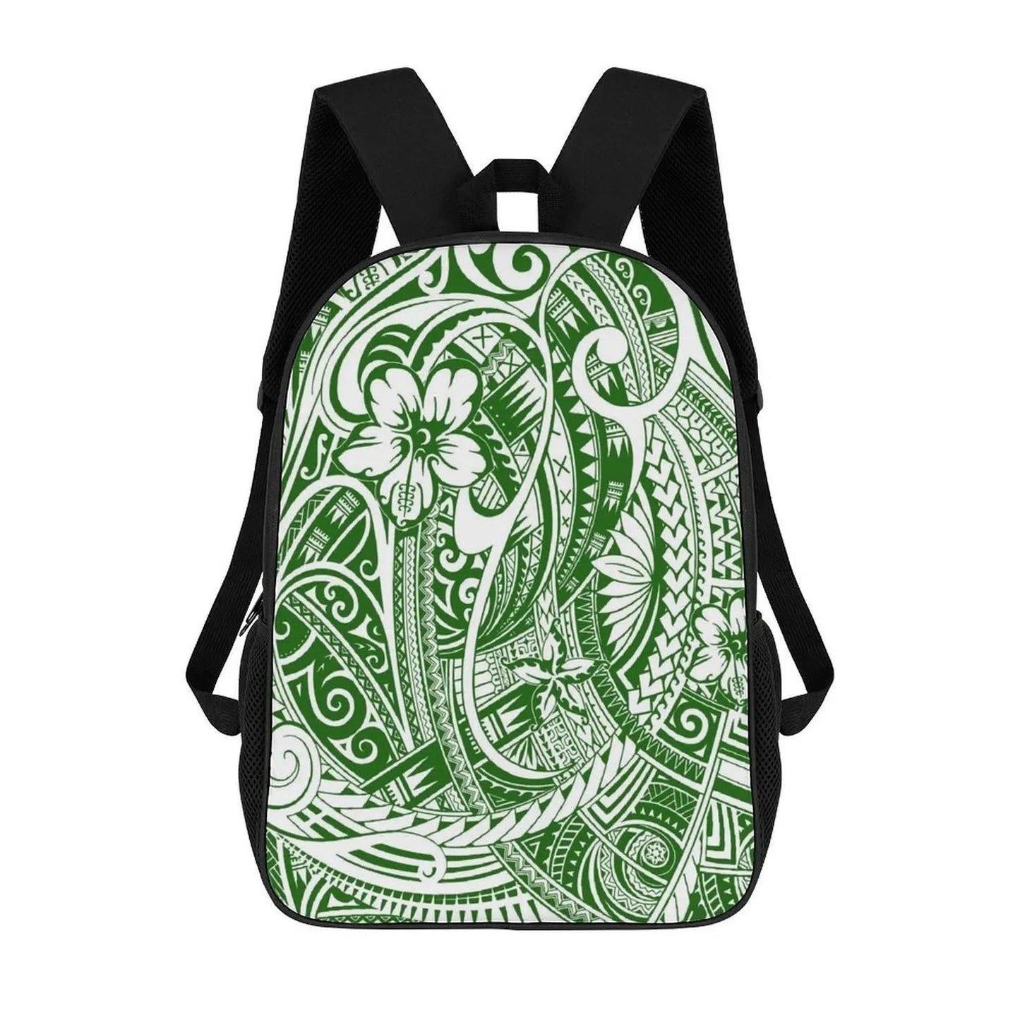 Artistic Polynesian Backpack Teens Adults School Laptop GlowCart