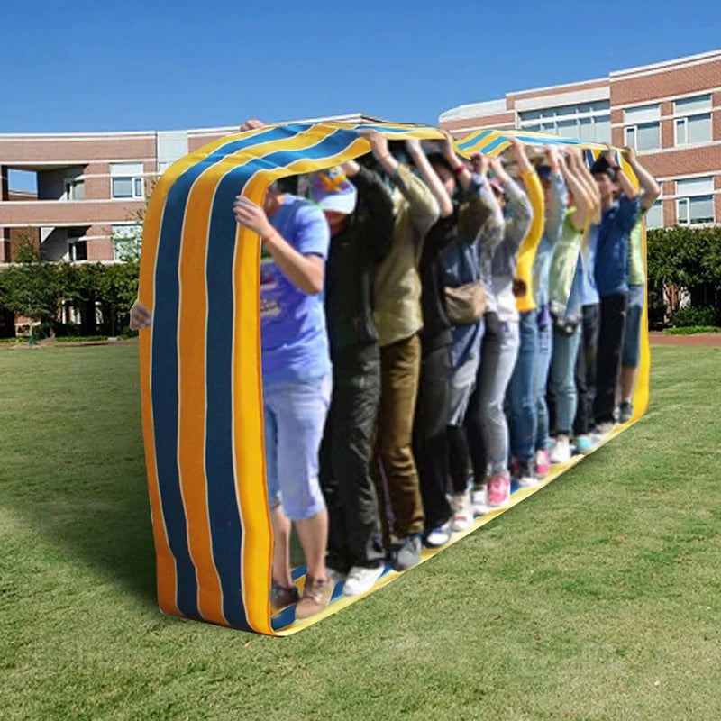 Teamwork Games Group Learning Activity Carnival Playing Run Mat For Kids Teens Adults Family Field Day Outdoor Backyard Party GlowCart