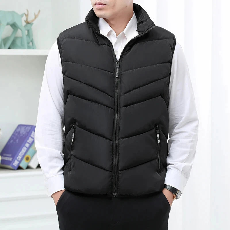 Lamb Velvet Vest for Men Autumn Winter with Plus Velvet GlowCart