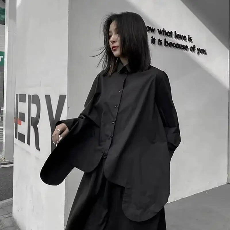 Ladies Long Sleeve Shirt Spring And Autumn New Fashion Trend GlowCart