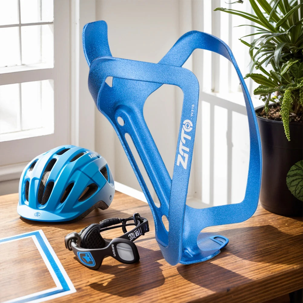 Bike Kettle Cage Aluminum Alloy Cycling Water Cup Mount Wear-Resistant Lightweight Water Bottle Bracket for Mountain Road Bike GlowCart
