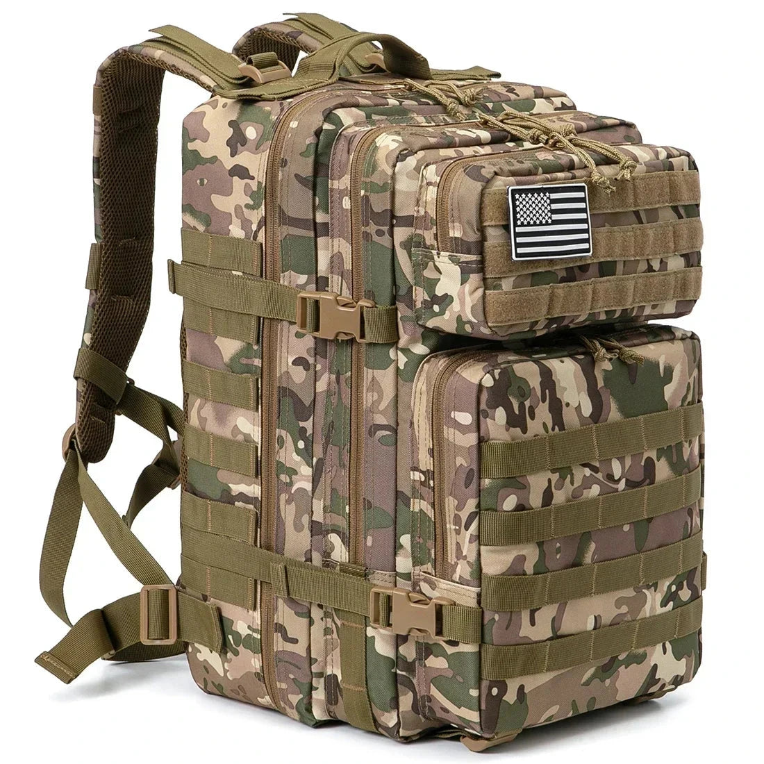45L Tactical Backpack Large Capacity Outdoor Rucksack 3 Day GlowCart