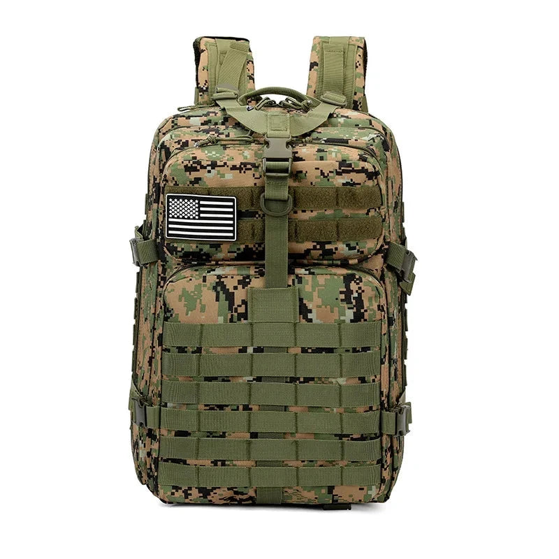 Outdoor Camouflage Tactical Backpack, Waterproof Backpack, GlowCart