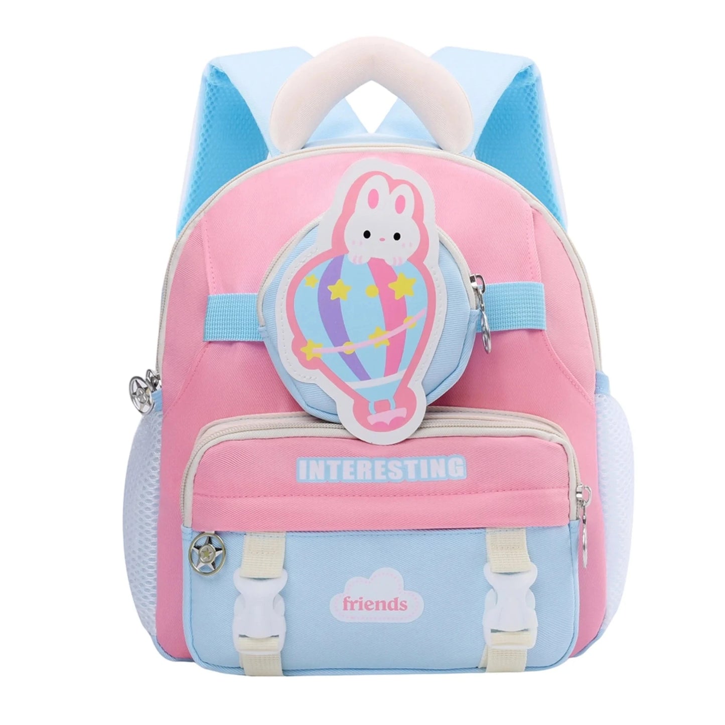 Adorable Bunny Kids Backpack for Boys and Girls Cute Animal Toddler School Bag with Cartoon Design for Preschool and GlowCart