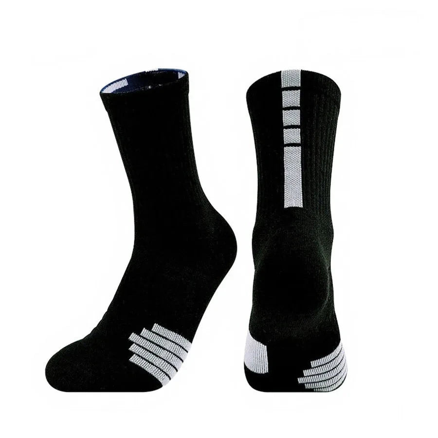 4Pair Men Women Sport Socks Football Basketball Baseball Rugby Soccer Cycling Running Hiking Tennis GlowCart