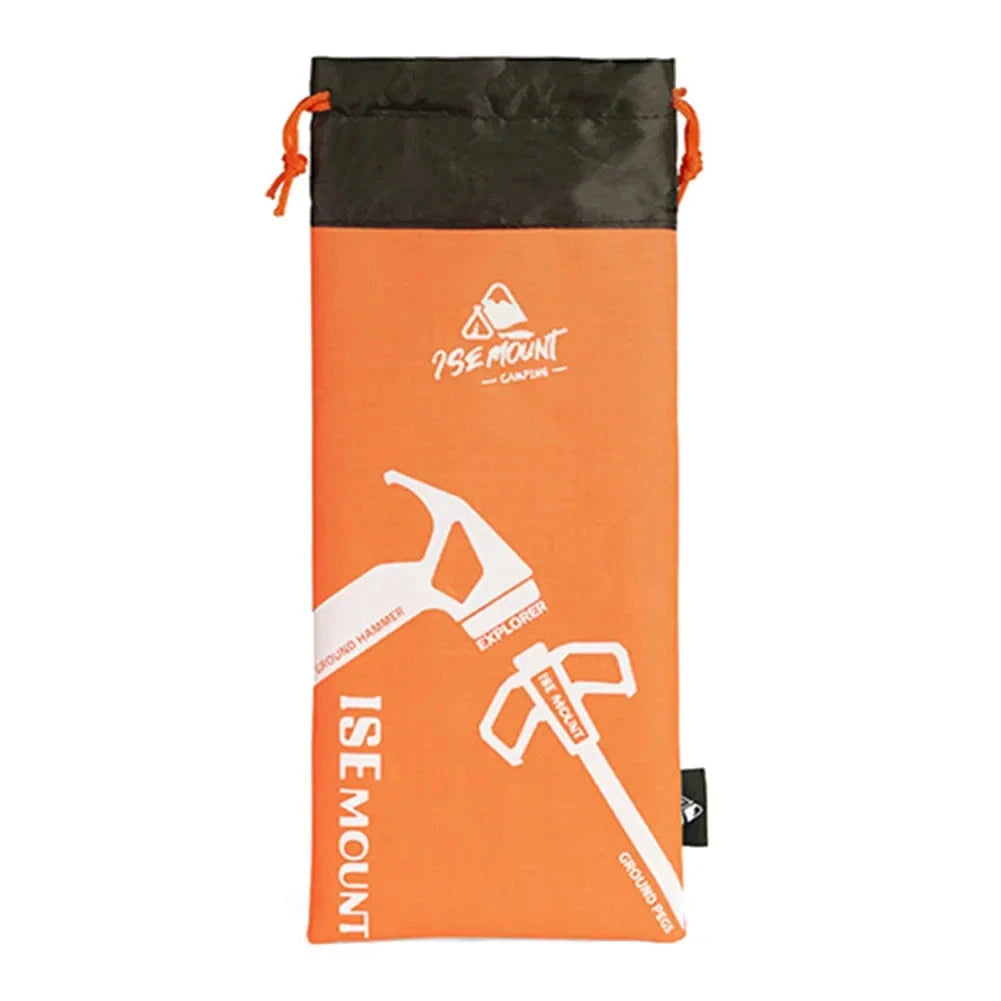 Oxford Cloth Camping Tent Stake Bag Portable Stake Storage GlowCart