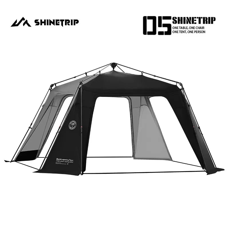 ShineTrip 05 Series Dome camping tent Quick Setup big tent GlowCart
