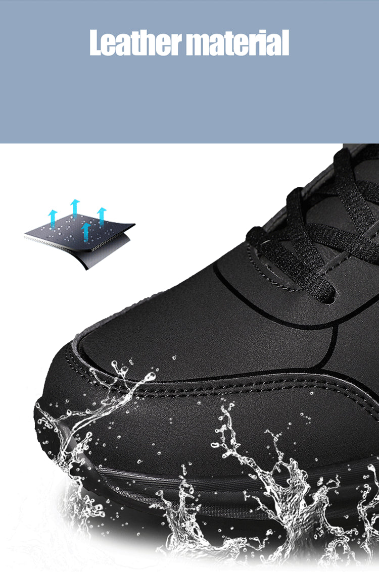 New Men Running Shoes Winter Warm Male Sneakers Anti-slip GlowCart