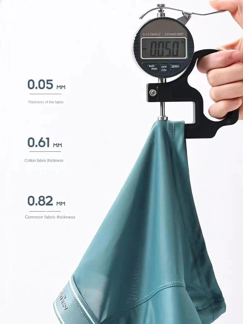 4pcs Boxer Shorts Men's Ice Silk Underwear Male Underpants GlowCart